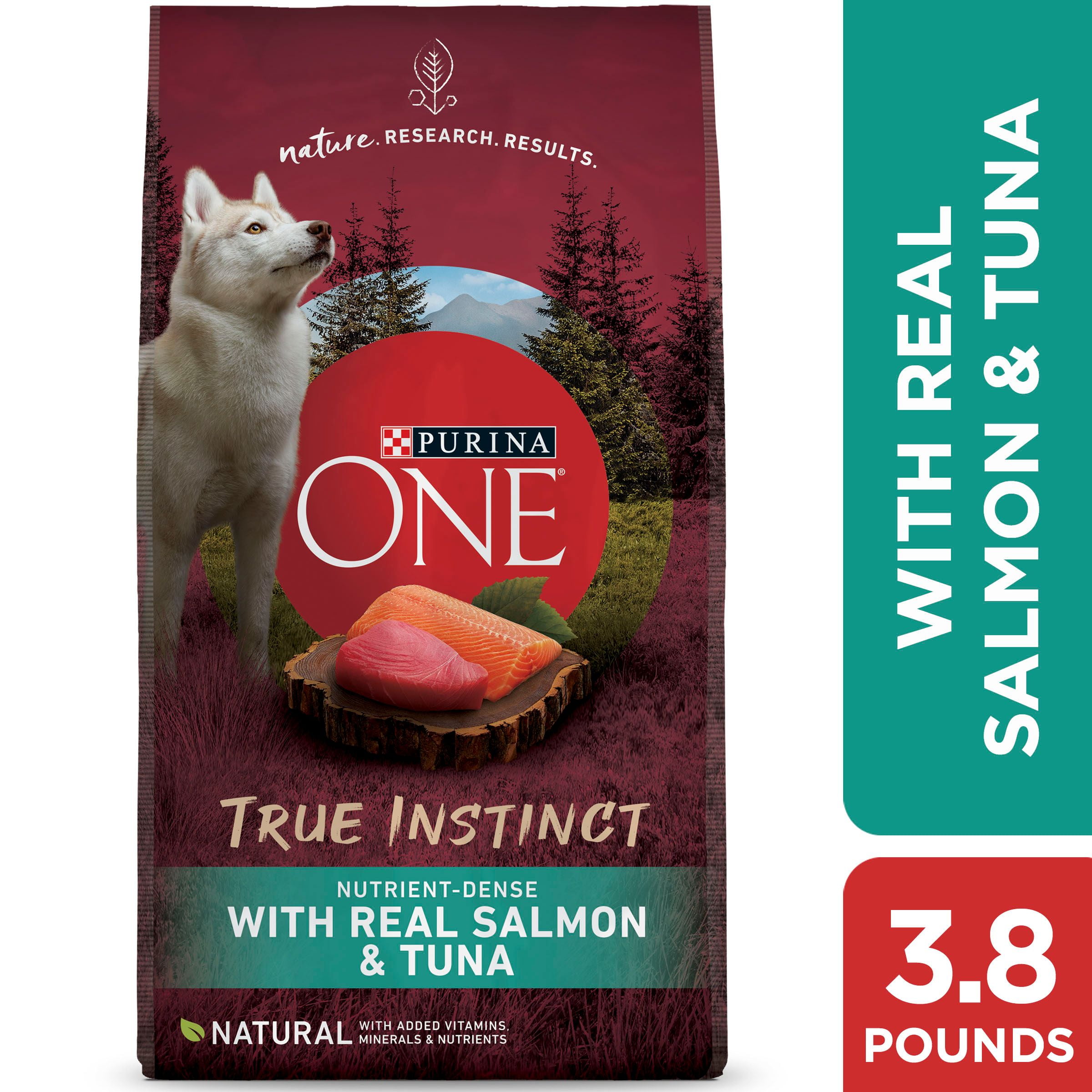 Purina ONE High Protein, Natural Dry Dog Food, True Instinct With Real