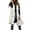05White, variant on Dwralegc Puffer Vest Women Warm Puffy Outfits Quilted Sleeveless Winter Fashion Hooded Vest Solid Color Zip Up Long Coat with Pockets Black L