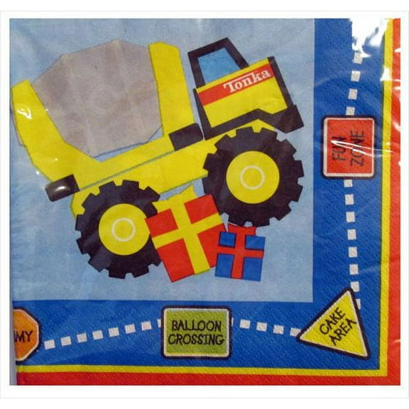 Tonka Construction Lunch Napkins (16ct)