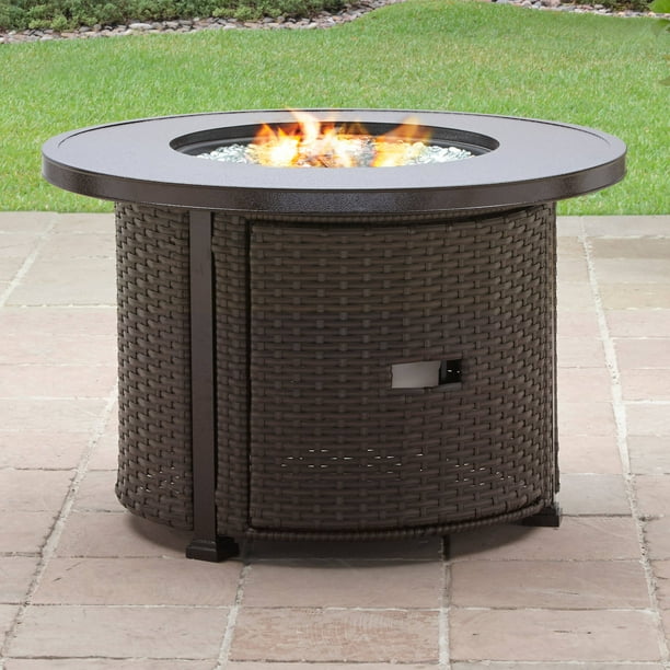 Gardens Colebrook 37 Inch Gas Fire Pit, Gas Fire Pit