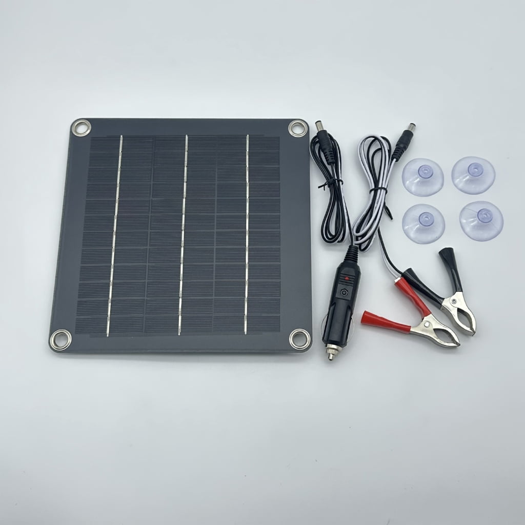 10W 12V Solar Panel Drop Glues Board for Toy Car Battery Power Charger