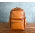 thumbnail image 2 of Men's Leather Large Capacity Business Trip Casual And Comfortable Backpack, 2 of 2