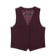 thumbnail image 2 of HH TRAF 2024 Tops elegantes de estilo urbano para mujer, color rojo vino, escote en V, sin mangas, botones, botonadura sencilla, chalecos de verano, tops para mujer a la moda, 2 of 5