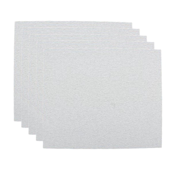 Lot De 5 Papiers Abrasifs Reeleer – Grain 1200, 9x11 Pouces, Humide/sec, Imperméable