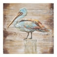 thumbnail image 1 of Yosemite Home Decor "Rustic and Winged" Wood Wall Art in Multi-Color, 1 of 4