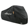 thumbnail image 2 of Waterproof 210T Coated Motorcycle Cover, UV-Proof and Snow-Proof Heavy Duty Outdoor Protective Cover for Motorbikes, 2 of 7