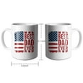 thumbnail image 4 of Best Dad Ever Coffee Mugs 15 OZ Sublimation Mugs,Double-sided Printing Ceramic Cups Ceramic Mugs for Coffee,Tea,Hot Cocoa, 4 of 4