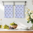 thumbnail image 3 of Spring Floral Kitchen Towels Set of 3, Retro Flowers Leaves Botanical Light Blue Absorbent Dish Towels for Kitchen, Microfiber Hand Towel, Quick Drying Tea Towel for Cleaning Decorative Dishcloths, 3 of 7