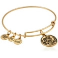 thumbnail image 1 of Alex And Ani St. Anthony Gold Charm Bangle - A17EBSTARG, 1 of 2