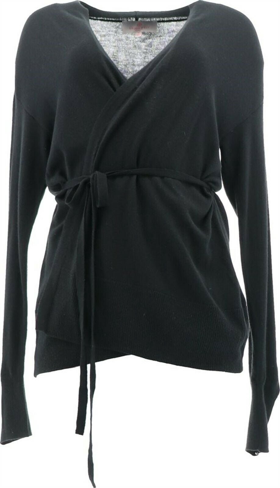 Laurie Felt Tie Front Ballet Sweater 