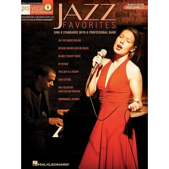 Hal Leonard Pro Vocal (Numbered): Jazz Favorites: Pro Vocal Women's Edition Volume 21 (Other)