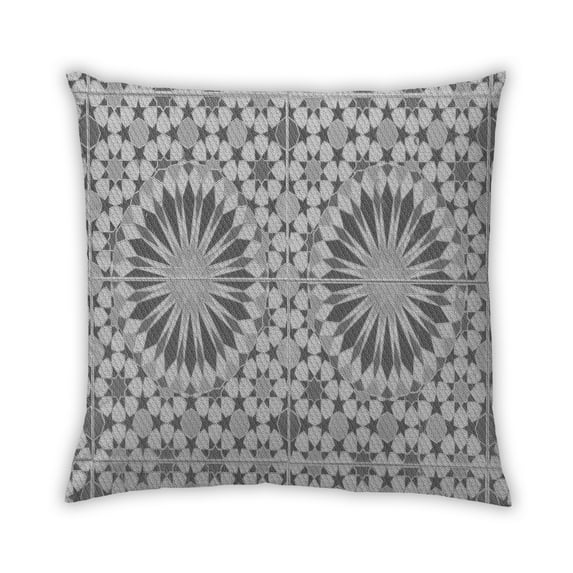 Ahgly Company Outdoor Square Contemporary Throw Pillow, 18 inch by 18 inch
