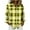Fall Clothes Yellow, variant on Womens Plaid Shirts, Long Sleeve Shirts for Women Fall Fashion Loose Fit Printed Lapel Button Down Dressy Blouses