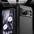thumbnail image 5 of JETech Case for Google Pixel 8 6.2-Inch 2023, Heavy Duty Dual-Layer Protection, Rugged Tough Shockproof Phone Cover with Matte Design (Obsidian), 5 of 6