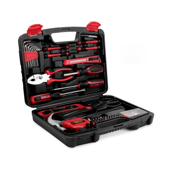 Kit de herramientas KINGTOOL Home Repair 149 piezas con caja de herramientas de plástico