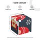 thumbnail image 4 of Balery Three Cute Christmas Gnomes Porta Pañuelos de Cuero con Estampado – Funda Moderna Cuadrada para Caja de Pañuelos, Dispensador 5x5x5'', 4 of 7