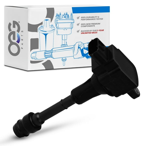 OEG Parts New Ignition Coil Replacement For 2002 2003 2004 2005 2006 Nissan Sentra, Replaces 224486N011, 224486N015, 224488U115, V38-70-0007, XIC8250, ZSE081