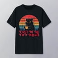 thumbnail image 2 of Tiweut Womens T-Shirts Graphic Cat Print Short Sleeve Crew Neck Tee Regular Tops, 2 of 3