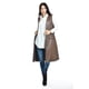 thumbnail image 5 of Chaleco largo de vinipiel Roman Fashion /Juvenil, 100 (Café) cafe G, 5 of 5