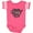 Football Pink and White, variant on Inktastic Aunt Funny Niece Girls Baby Bodysuit