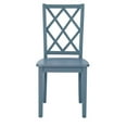 thumbnail image 3 of Linon Nico Side Chair Lattice Back Design in Crisp Graphite Gray Finished Wood, 3 of 12