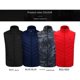 thumbnail image 1 of Chaleco calefactor de carga inteligente, traje calefactor, chaleco calefactor con zona de control de temperatura constante, chaleco calefactor de invierno para hombre, 1 of 2