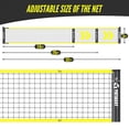 thumbnail image 6 of Patiassy 32/26/20FT Adjustable Height & Width Portable Volleyball Net Set with Rust-Resistant Steel Poles, Scoreboard, Ball & Carry Bag for Backyard, 6 of 8