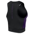 thumbnail image 3 of Women's Fanatics Black Minnesota Vikings Studio Fitted Gym Tank Top, 3 of 3