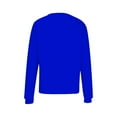 thumbnail image 4 of Meichang Chandails en Molleton pour Femmes Sans Capuche Manches Longues Col Rond Pull Décontracté Graphique Amusant Couleur Unie Chandails en Molleton Coupe Ample Pull d'Automne, 4 of 5