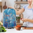 thumbnail image 3 of HELLHERO Kitchen Blender Dust Covers Stylish Blender Cover, Fantasy Trees with Multicolor Blooms, 3 of 6