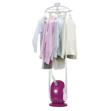SALAV GS68-BJ Professional Dual Bar Garment Steamer with Double Insulated Woven Hose, Orchid