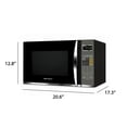 thumbnail image 2 of Emerson MWG9115SB-N Horno microondas con parrilla, temporizador y pantalla LED 1100 W, 11 niveles de potencia, 9 configuraciones preprogramadas, plato giratorio de vidrio extraíble con bloqueo de segu, 2 of 5