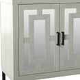 thumbnail image 2 of Twin Star Home 63" Sideboard with Geometric Mirrored Doors, 2 of 8