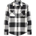 thumbnail image 1 of Camisa de franela American Rag para hombre blanca XS Botones al frente, 1 of 1