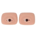 thumbnail image 3 of 3D Eye Practice Skin, Makeup Silicone Eyebrow Practice Skin 1 Pair Portable Soft Elastic  For Salon For Novice Light Skin Color,Medium Skin Color,Dark Skin Color, 3 of 8