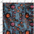 thumbnail image 2 of Soimoi Blue polyester Crepe Fabric Wild Animal Skin Decor Fabric Printed BTY 52 Inch Wide, 2 of 6