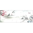 thumbnail image 2 of Cherry Blossom Sakura Gaming Mouse Pad 35.4×15.7inch with Stitched Edges Extended Waterproof Desk Pads Non-Slip Rubber Base Large Keyboard Mat Computer Gaming Mousepad for Work/Office/Home (Ten), 2 of 6