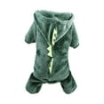 thumbnail image 2 of Ropa de Lana para Perros, Chaqueta con Capucha para Mascotas, Abrigo, Suéter, Suéteres para Perros Al Aire Libre, Hombre, Mujer, Días Fríos, Cachorro XXL Colco Abrigo de lana para perros, 2 of 8