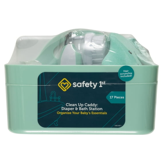 Safety 1st Cleanup Caddy: Diaper & Bath Station, Seafoam