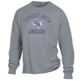 thumbnail image 2 of Men's ComfortWash Gray Stephen F Austin Lumberjacks Garment Dyed Long Sleeve T-Shirt, 2 of 3