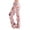 Light pink, variant on Womens Halloween Pjs Funny Pumpkin Ghost Print Elastic Waist Sleepwear Matching Halloween Lightweight Pajamas