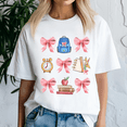 thumbnail image 3 of Coquette Bow , Back To School Shirt, Happy First Day Of School Tshirt, Cute Teacher Gift, 1St Day Of School Tee, School Shirt, Kindergarten, 3 of 5