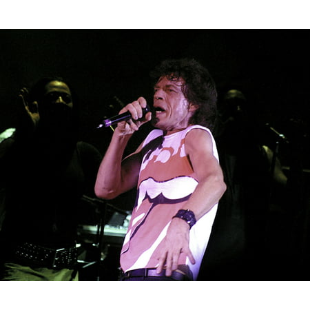 Mick Jagger of The Rolling Stones performing at The Oprheum Theatre in Boston Photo