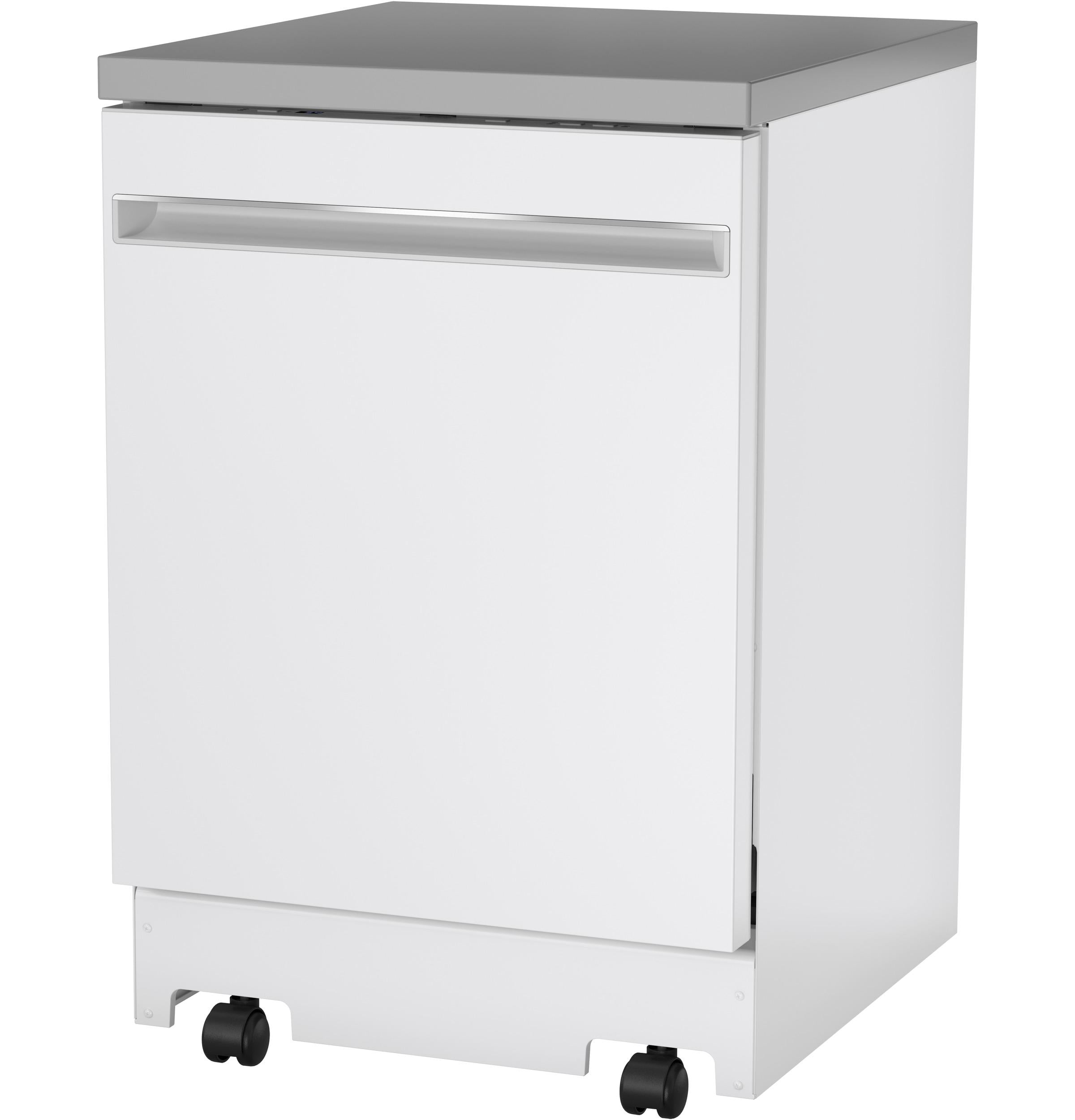 GE APPLIANCES GPT225SGLWW portable dishwasher