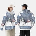 thumbnail image 4 of Lsque Watercolor Winter Landscape For Christmas UPF 50+ Lightweight Sun Protection Men's Women's Long Sleeve Shirt, Hoodie Performance -X-Large, 4 of 9