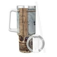 thumbnail image 2 of Pofeuu Oil Lamp Coffee Beans Print 40oz Ice Bully With Handle And Straw Stainless Steel Vacuum Insulated Cup And 2 In 1 Straw Lid, 2 of 8