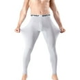 thumbnail image 1 of Sexy Dance Calzoncillos largos para hombre, mallas cálidas de invierno, cintura elástica, pantalones térmicos, pantalones básicos, ropa interior ajustada de capa Base, 1 of 3