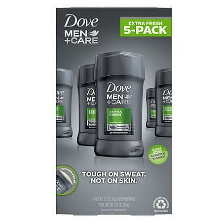 Dove Men+Care Antiperspirant Deodorant Stick Extra Fresh 2.7 oz, 4 count