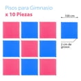 thumbnail image 3 of Piso Protector para Gimnasio Altera  PG C/10 Pz De 105x105 Cm Altera Rojo Azul, 3 of 5