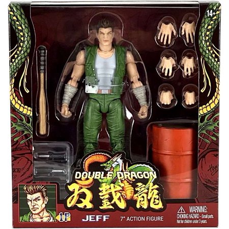 Double Dragon Jeff Deluxe Action Figure